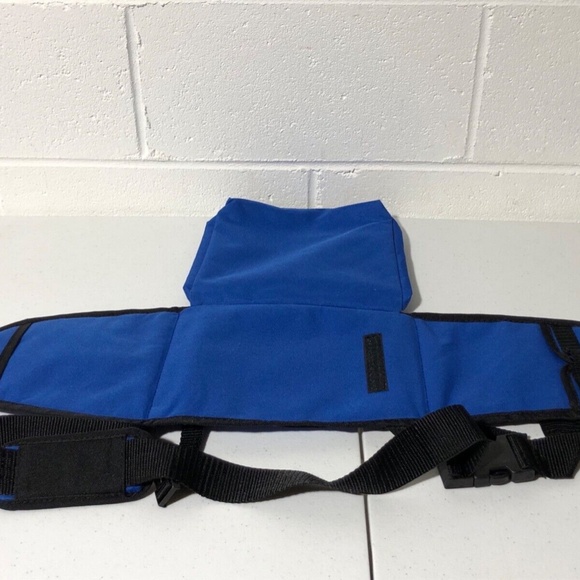 Monark Skateboard Supply 27 x 8 in Carrying Travel Bag Backpack Handbag Blue VGC - Picture 2 of 7